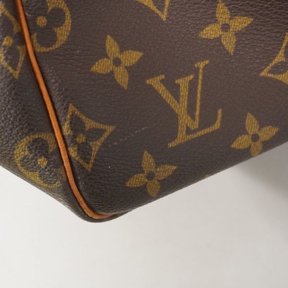 Louis Vuitton Boston Bag Monogram Keepall 55 M41424 Brown Men Women Unisex - Picture 9 of 10